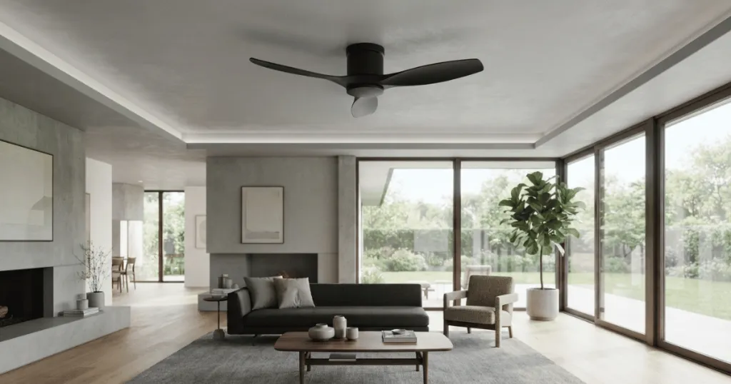 Best flush mount ceiling fan no light