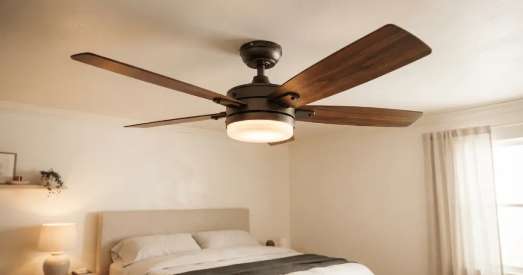 Best hugger ceiling fans with light