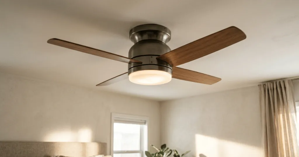 Best low profile ceiling fan with light