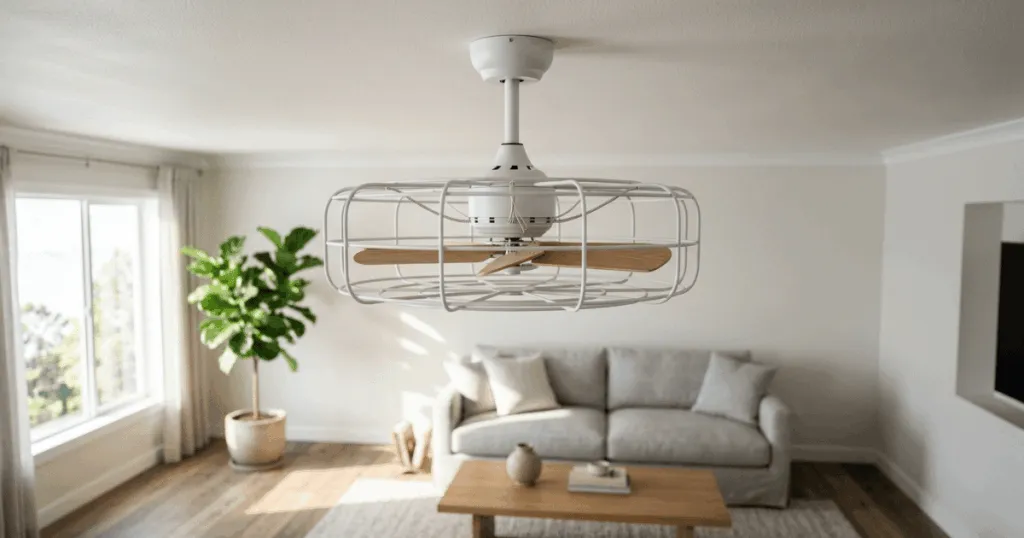Caged Ceiling Fans