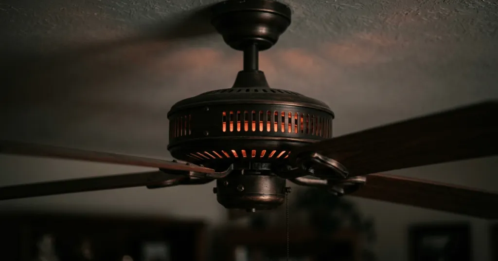 Can a ceiling fan overheat?