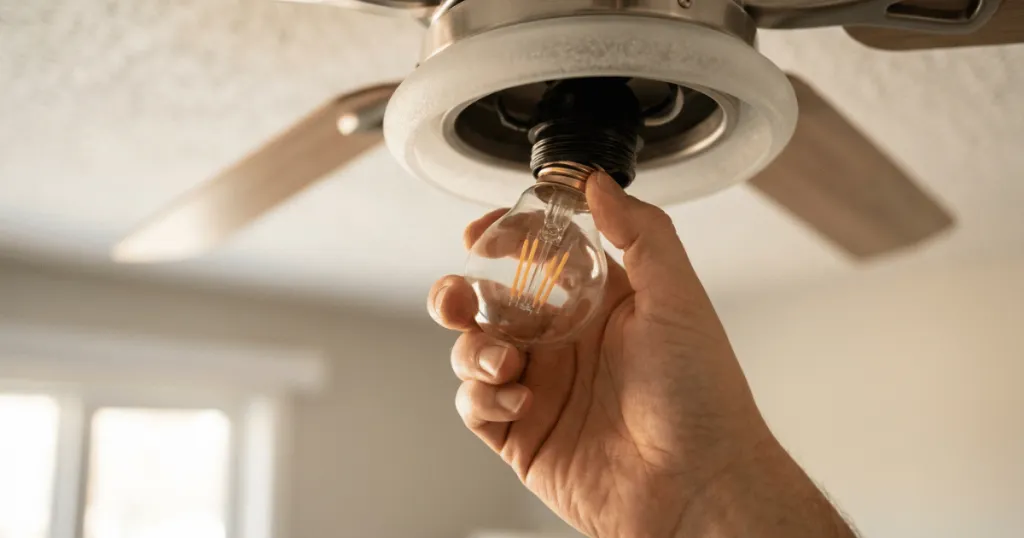 Ceiling Fan Light Not Working