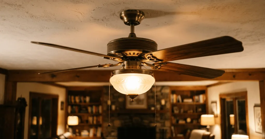 Ceiling Fan Light Works but Fan Doesn't Spin