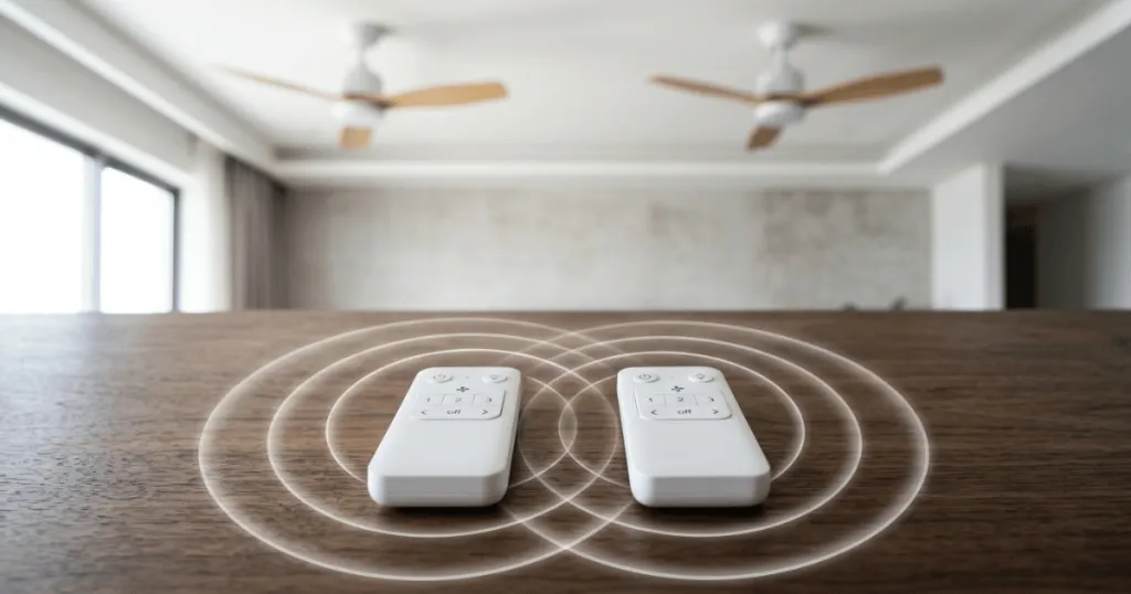 Ceiling Fan Remote Frequency Interference Between Multiple Fans