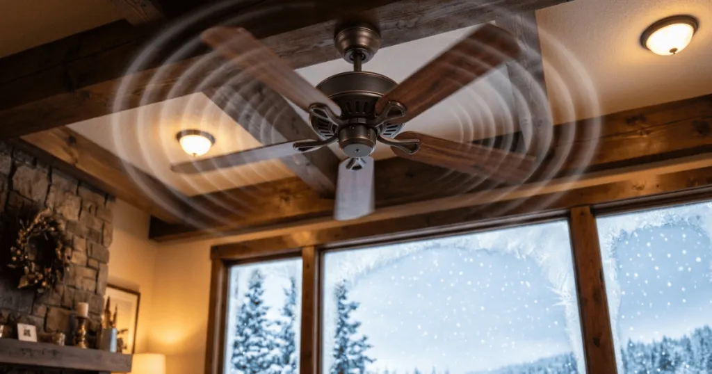 Ceiling Fan Squeaks Only in Winter