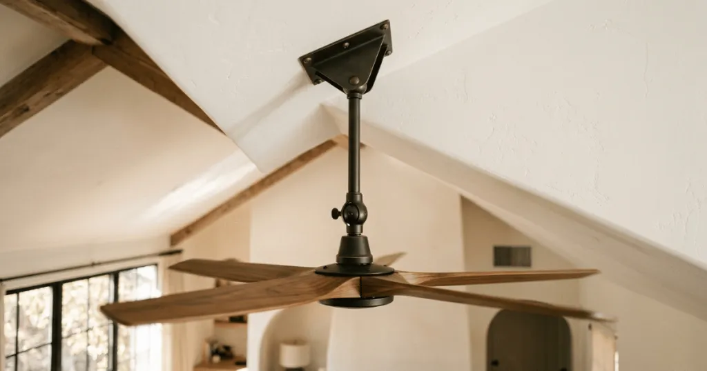 Ceiling Fan Wobbles on Sloped Ceiling