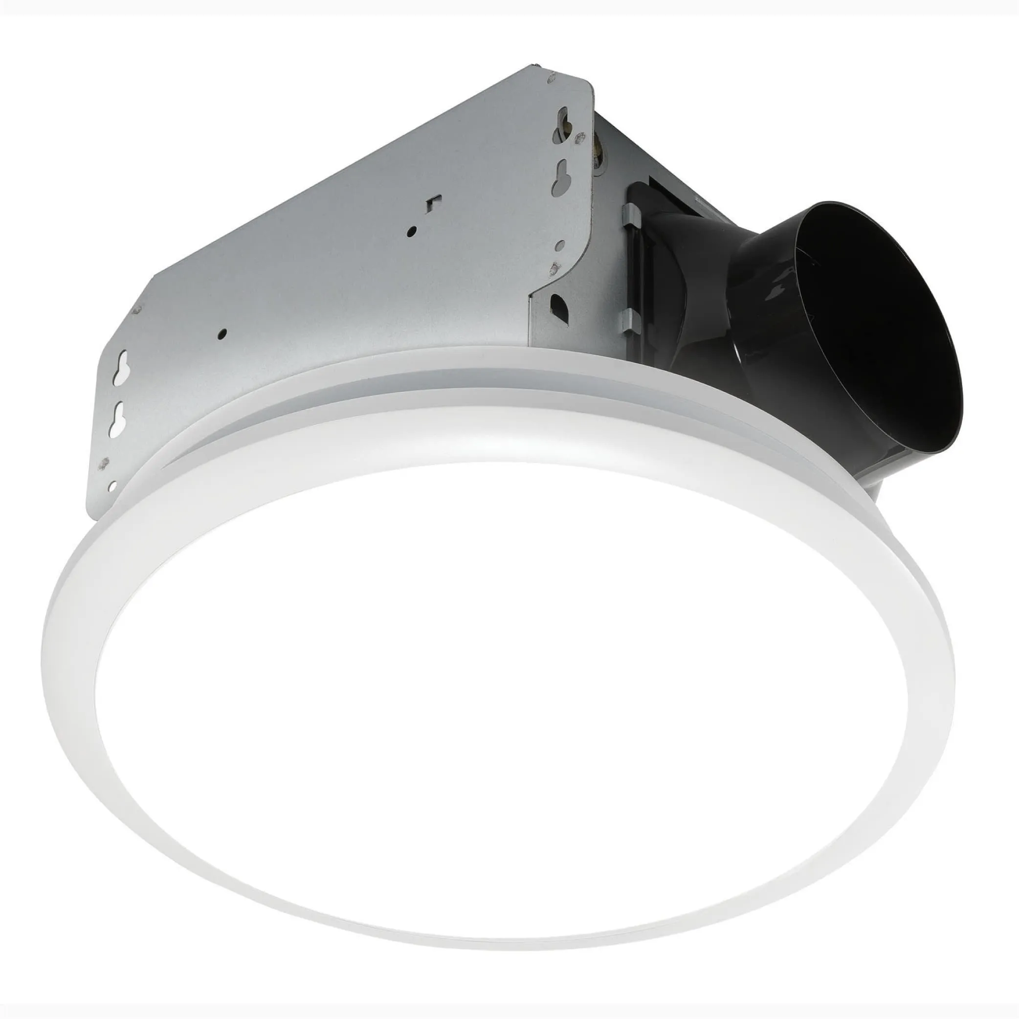 Homewerks 50 CFM 0.7 Sones Bathroom Exhaust Fan with LED Light