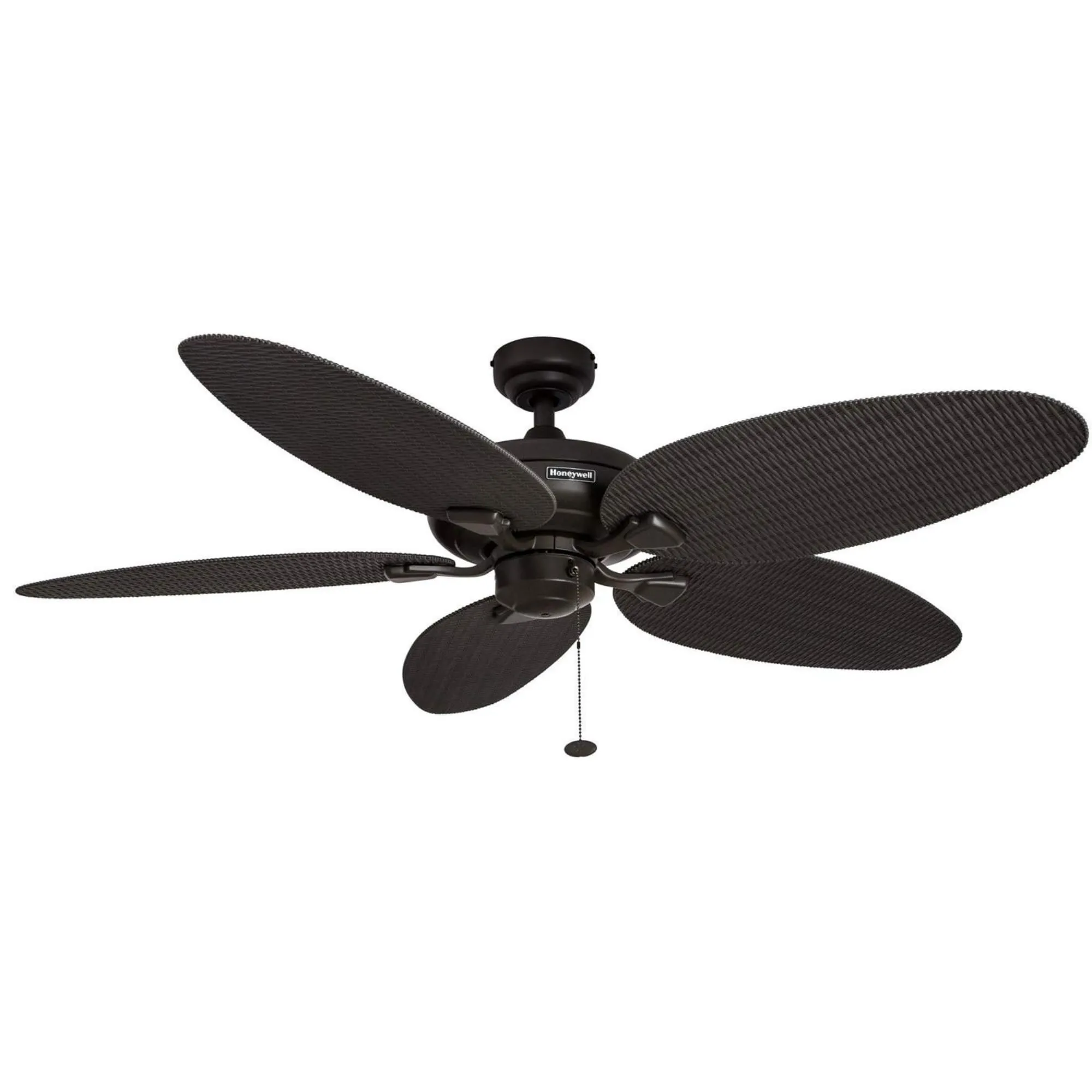 Honeywell Duvall 52 Inch Tropical Indoor/Outdoor Ceiling Fan, Bronze, 50201