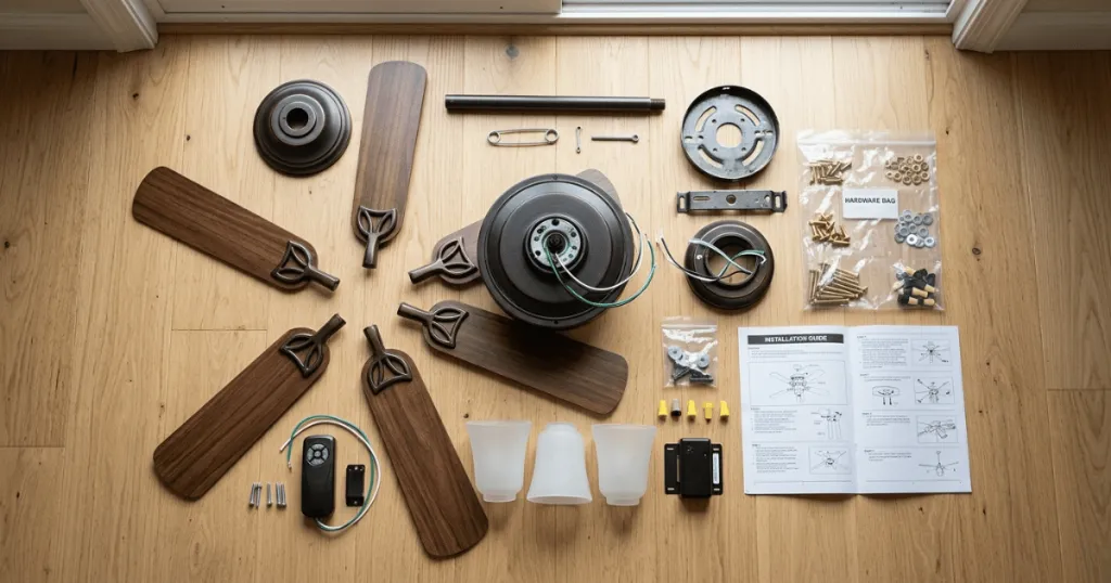 How hard is it to install a ceiling fan?