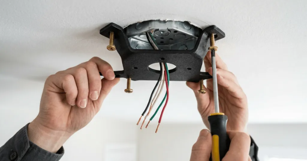 How to Install a Ceiling Fan Mounting Bracket?