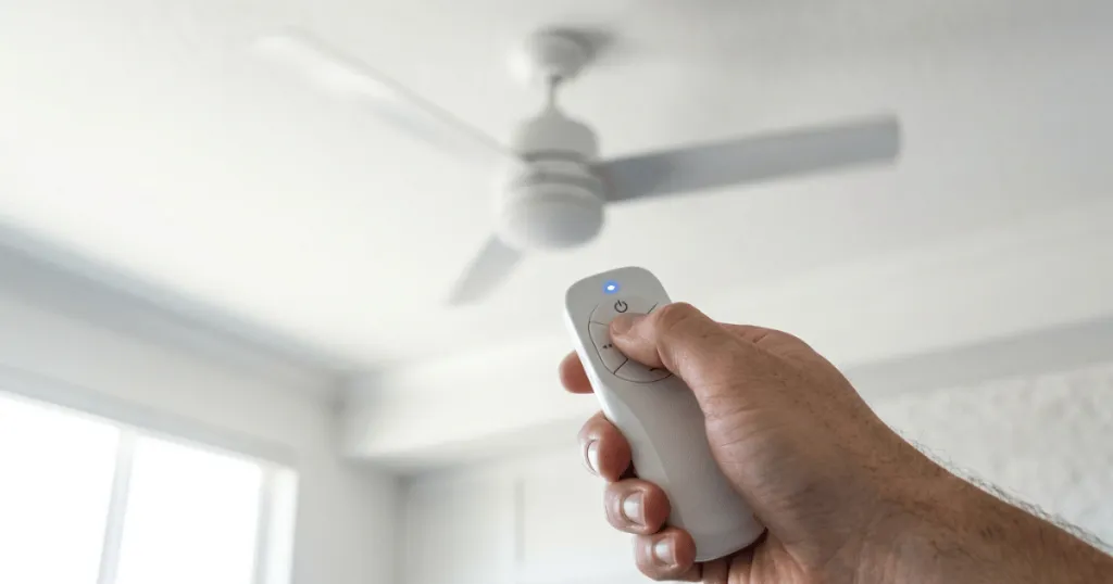 How to program harbor breeze ceiling fan remote?