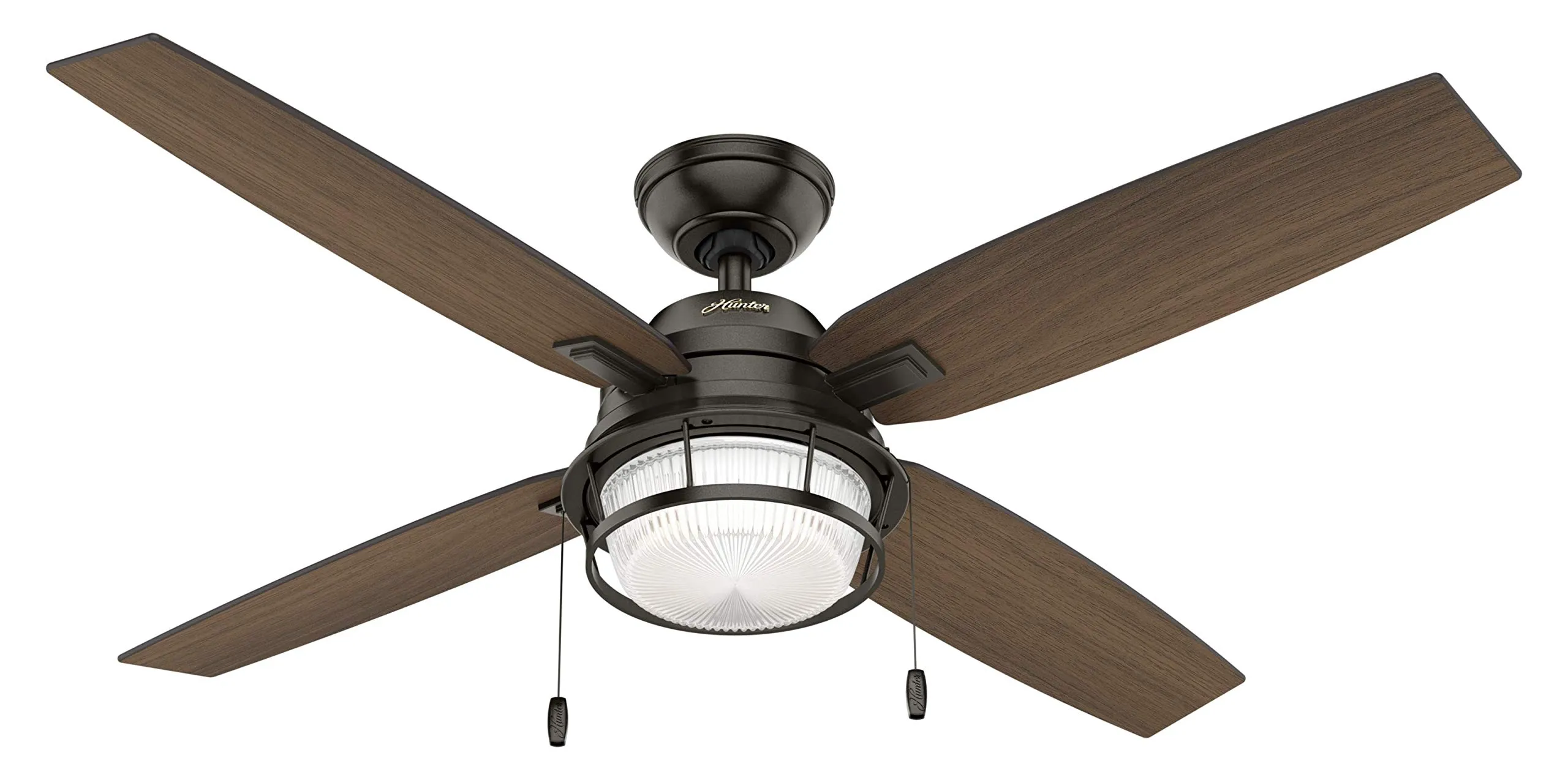 Hunter Ocala, Outdoor or Indoor, Ceiling Fan, Rustic, 52 inch, Noble Bronze